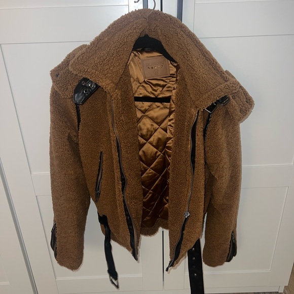 BLANK NYC Sherpa Moto Jacket - Picture 6 of 8